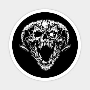 DEMON SKULL Magnet